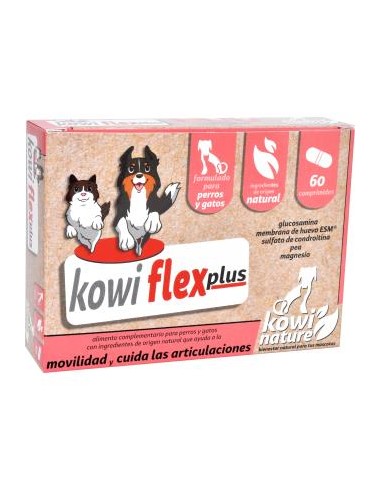 KOWI FLEX PLUS perros y gatos 60comp. KOWI NATURE VET