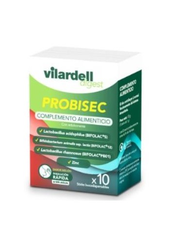 VILARDELL DIGEST PROBISEC 10 sticks bucodispen