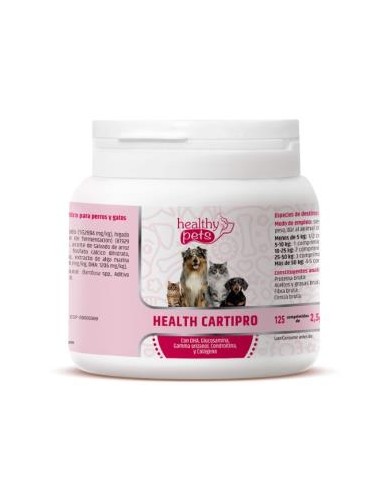 HEALTH CARTIPRO perros y gatos 125comp. HEALTHY PETS VET