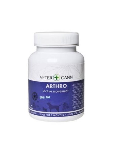 ARTHRO colageno condropotector 60comp. VETERCANN VET