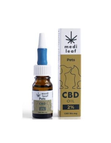 MEDILEAF PETS CBD 2 perro-gato aceite 10ml