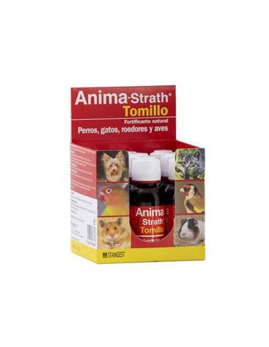 ANIMA STRATH TOMILLO mascotas 9x30ml. STANGEST VET