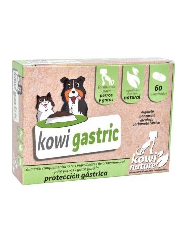 KOWI GASTRIC perros y gatos 60comp. KOWI NATURE VET