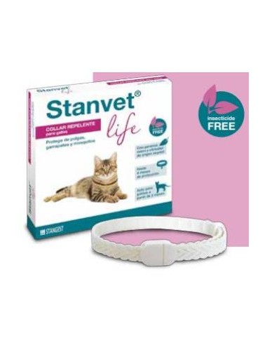 COLLAR STANVET LIFE gatos 37cm. STANGEST VET