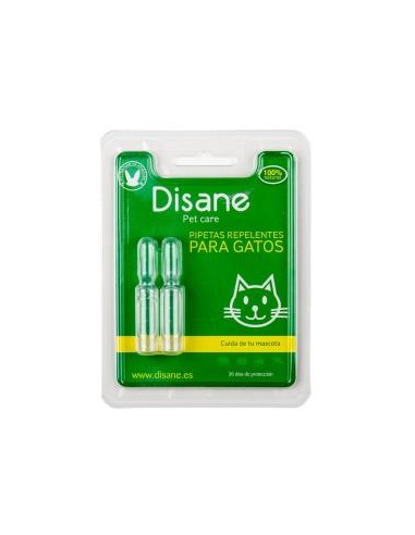 PIPETA ANTIPARASITARIA para gato 2ud. DISANE VET