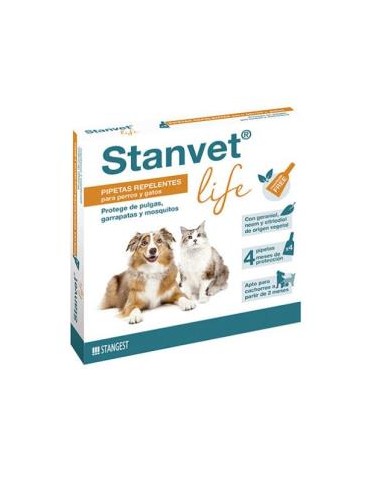 PIPETA STRANVET LIFE perros 4uds. STANGEST VET