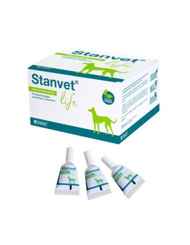 PIPETAS STANVET LIFE perros expositor 12uds. STANGEST VET