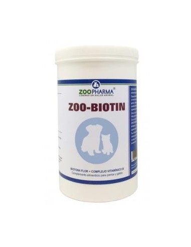 ZOO-BIOTIN mascotas 150comp.** ZOOPHARMA VET