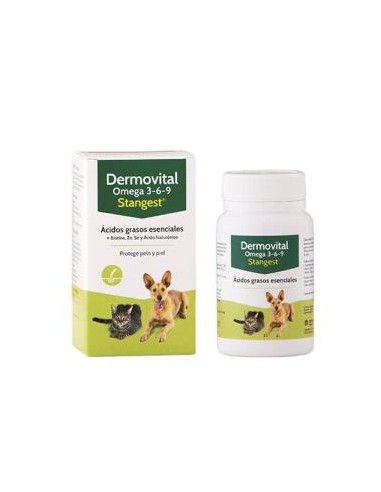 DERMOVITAL omega 3-6-9 perros y gatos 60cap. STANGEST VET