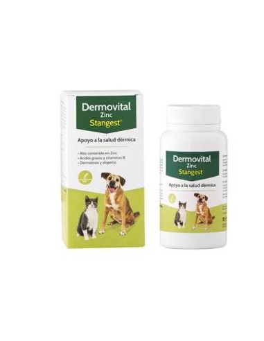 DERMOVITAL ZINC perros y gatos 60comp. STANGEST VET