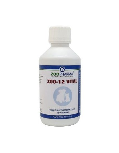 ZOO-12 VITAL perros y gatos 250ml. ZOOPHARMA VET