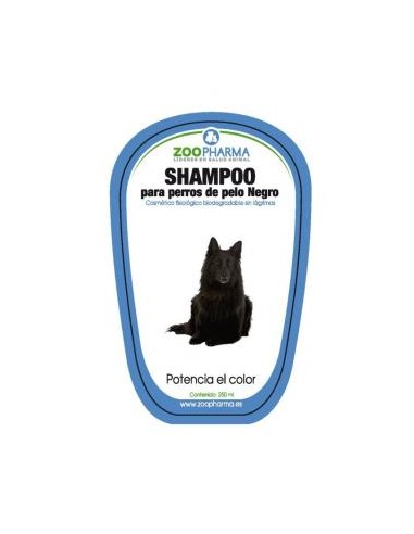 CHAMPU PELO NEGRO perros 250ml. ZOOPHARMA VET