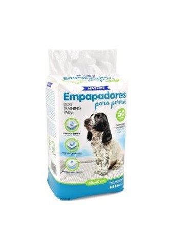 EMPAPADORES BASIC 60X60CM 50un NAYECO VET