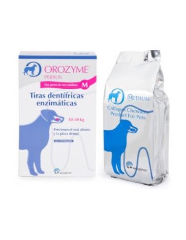 OROZYME 12 TIRAS DENTIFRICAS M ECUPHAR VET