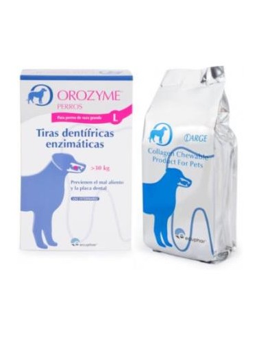 OROZYME 7 TIRAS DENTIFRICAS L ECUPHAR VET