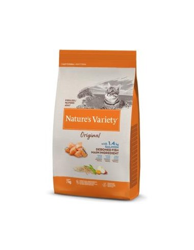 NATURES V ORIGINAL FELINE ADULT STERIL SALMON 7kg NATURE S VARIETY VET