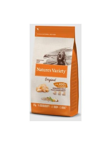 NATURES VARIETY CANINE ADULT MD POLLO 2KG. NATURE S VARIETY VET