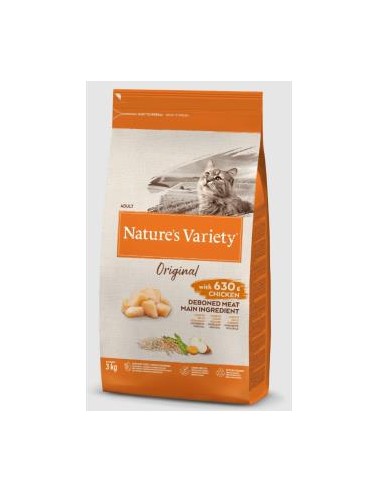 NATURES VARIETY FELINE ADULT POLLO 3kg. NATURE S VARIETY VET