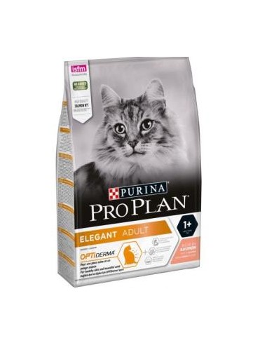 PRO PLAN FELINE ELEGANT DERMA SALMON 3kg. PURINA VET