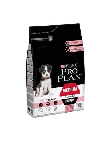 PRO PLAN CANINE PUPPY MEDIUM DERMA 3kg. PURINA VET