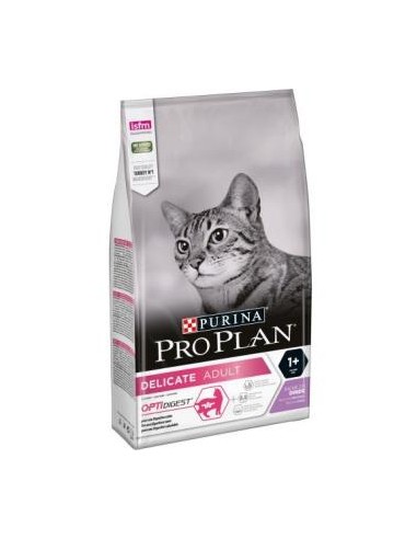 PRO PLAN FELINE DELICATE DIGEST PAVO 1,5kg. PURINA VET