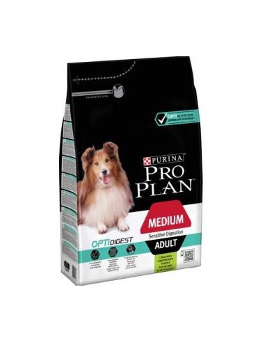 PRO PLAN CANINE ADULT DIGEST MEDIUM CORDERO 3kg. PURINA VET