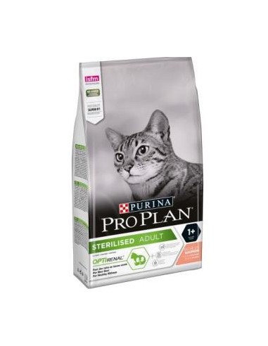 PRO PLAN FELINE ADULT STERILISED SALMON 1,5kg. PURINA VET