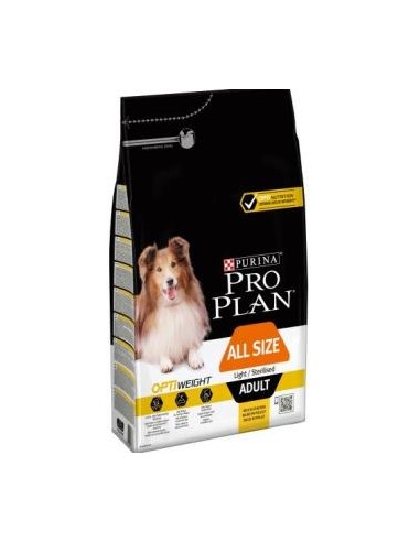 PRO PLAN CANINE ADULT STERILISED LIGHT 3kg. PURINA VET