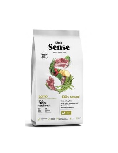 DIBAQ SENSE cordero perro adulto mini 6kg. SG DIBAQ VET