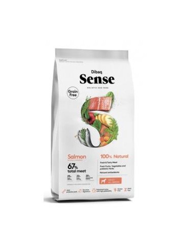 DIBAQ SENSE salmon perro adulto 12kg. SG DIBAQ VET