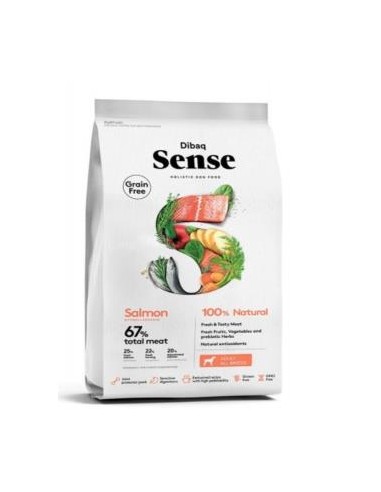 DIBAQ SENSE salmon perro adulto 2kg. SG DIBAQ VET