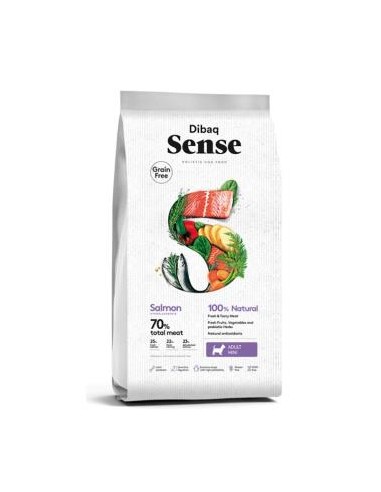 DIBAQ SENSE salmon perro adulto mini 6kg. SG DIBAQ VET