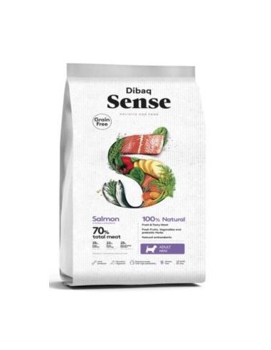 DIBAQ SENSE salmon perro adulto mini 2kg. SG DIBAQ VET