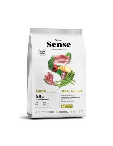 DIBAQ SENSE cordero perro adulto mini 2kg. SG DIBAQ VET