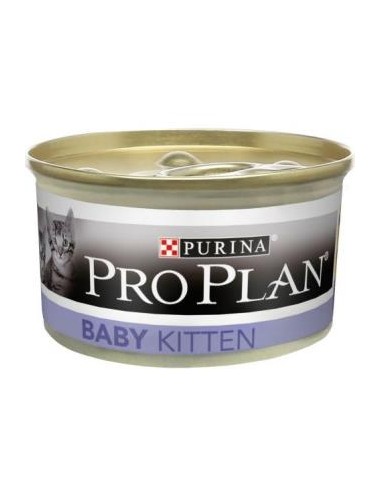 PRO PLAN FELINE BABY KITTEN MOUSSE POLLO 24X85gr. PURINA VET