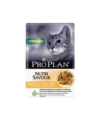 PRO PLAN FELINE STERILISED POLLO 26X85gr. PURINA VET