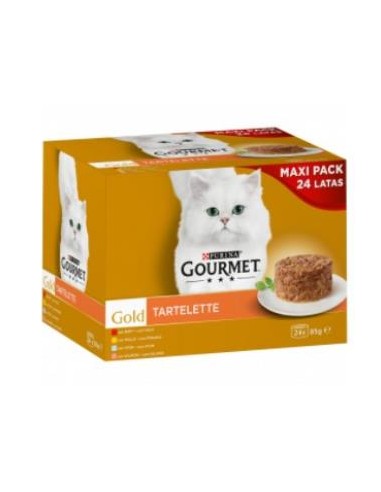 GOURMET GOLD TARTALETTE 24X85gr. PURINA VET