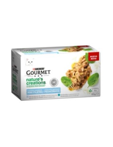 GOURMET NATURE FISH CAJA 12X4X85gr. PURINA VET