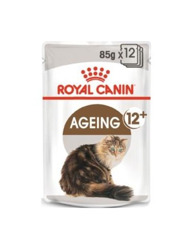 ROYAL FELINE AGEING +12 POUCH CAJA 12X85gr. ROYAL CANIN VET