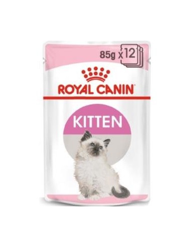 ROYAL FELINE KITTEN SALSA POUCH CAJA 12X85gr. ROYAL CANIN VET