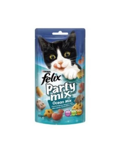 FELIX PARTY FELINE MIX OCEAN CAJA 8X60gr. PURINA VET