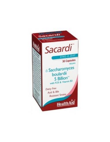 SACARDI (saccharomyces boulardii) 30vcaps. HEALTH AID