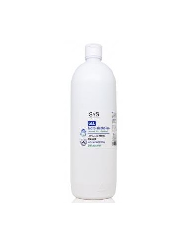 GEL HIDROALCOHOLICO higienizante aloe 1000ml. SYS