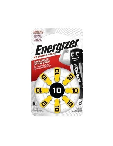 PILAS PARA AUDIFONO AC10 8ud. ENERGIZER