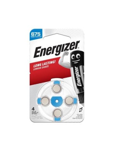 PILAS PARA AUDIFONO AC675 4ud. ENERGIZER