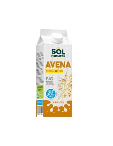 BEBIDA VEGETAL DE AVENA con calcio 1lt 6uds. SG SOLNATURAL