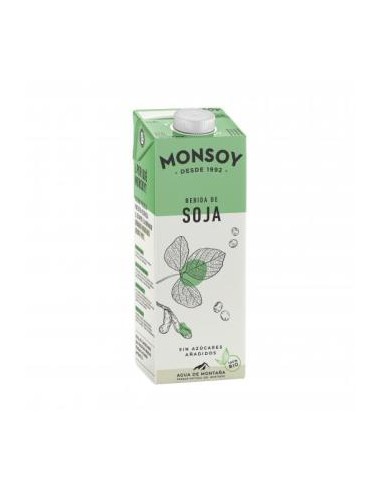 BEBIDA VEGETAL DE SOJA 1lt 6uds. BIO MONSOY