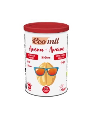 ECOMIL LECHE DE AVENA NATURE en polvo 400gr. ALMOND