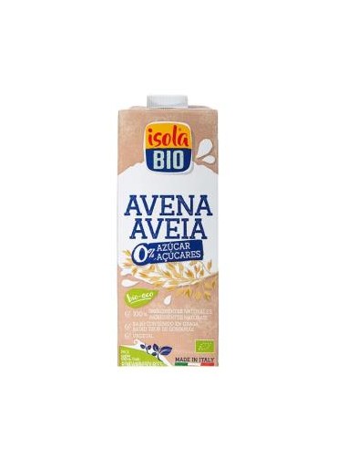 BEBIDA VEGETAL DE AVENA 1lt. S/A ISOLA