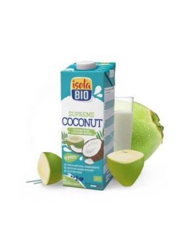 BEBIDA VEGETAL DE COCO SUPREME 1lt 6uds. ISOLA